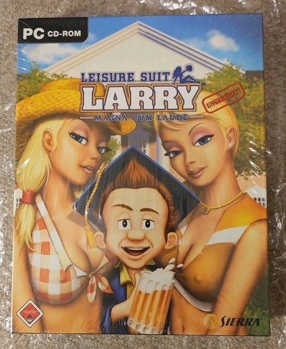 Leisure Suit Larry: Magna Cum Laude PC Big Box *Sealed* NEU - Bild 1 von 6