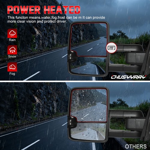 Left Mirror Fits Chevrolet GMC 2014-2019 GM1320511 2296056123351780 CV126EL-SA - Picture 6 of 10