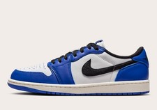 Nike Air Jordan 1 Retro Low OG Game Royal Blue White Black CZ0790-140 sz 10.5