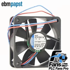 1PCS New  Ebmpapst 614F DC24V 1.1W 60x60x15mm 2pin Cooling Fan Fast Shipping