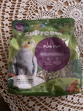 Pure Fun Bird Food, Cockatiel, Lovebird, Quaker, Small Conure, Lorikeet, Seed...