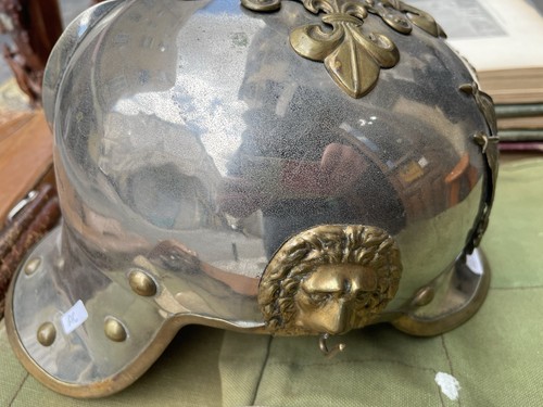 Casco De Caballería Española Alfonso XIII - Picture 6 of 7