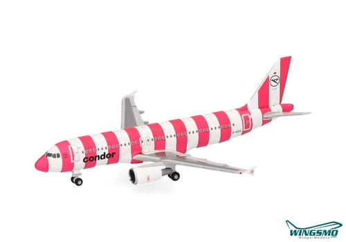 Herpa Wings Condor Airbus A320 FlyPink Plane D-AICS 538732 - Bild 1 von 5