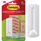 Command Wire-Backed Picture Hanger, White, 1 Hanger, 2 Strips 17041ES Command