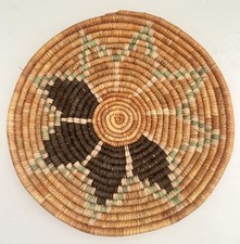 New African Hand Woven Coiled Bowl Basket Wall Decor 12 SALE