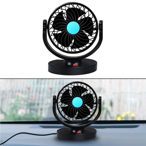 Driving Safety 12V Car Fan Car Dashboard Fan Compact Design For Car Dashboard - Picture 2 of 12