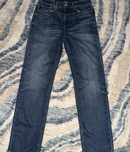 Rag & Bone Nina High Rise Ankle Cigarette Jeans Women 26 Med Blue
