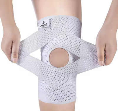 Bareform Knee Brace for Meniscus Support   Adjustable, Patella Stabilizer, Pain