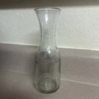 Vintage Braswell's~Est 1946 Quarter liter ~ Glass Milk Jars Bottles No Lid