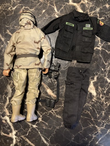 gi joe hasbro 12” 1/6 action figre desert camo and extras B23 - Picture 13 of 13