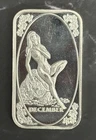 Vintage Crown Mint Beauties “DECEMBER” 1 oz .999 Fine Silver Bar RARE