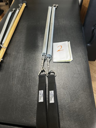 MVe Peak Pilates Reformer/Tower unit x3. Black mats and metal frame. - Picture 20 of 24