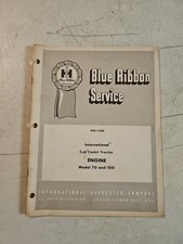 International IH Cub Cadet 70 100 Tractor Engine Service Manual GSS-1350