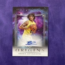2023-24 Panini Origins - Rookie Autographs Brice Sensabaugh #RA-BSU (AU, RC)