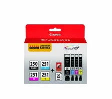Canon Ink Cartridge - Pigment Black, Magenta, Yellow, Cyan - Inkjet - Standard