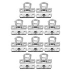 10 Pcs Haspe Riegel Schloss Schrankriegel Metall -Hasp -Schnalle