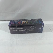 Wireless Multi-Function Handheld Karaoke Microphone  HiFi Speaker
