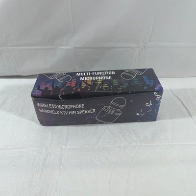 Wireless Multi-Function Handheld Karaoke Microphone & HiFi Speaker