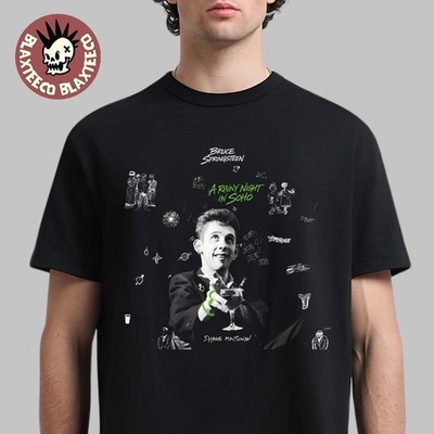Bruce Springsteen A Rainy Night In Soho T-Shirt S-5XL