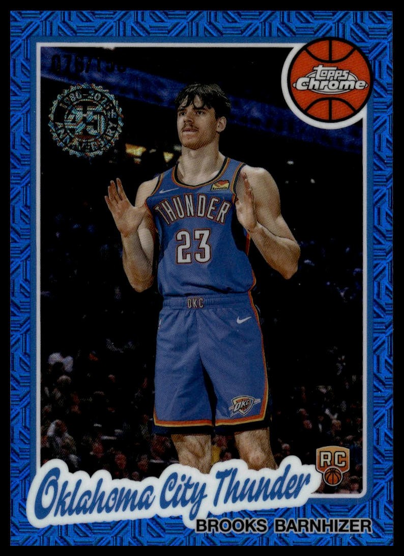 ベーブルース　カード　ヴィンテージ 2025-26 Topps #TC-BB Brooks Barnhizer 1980-81 Topps Chrome