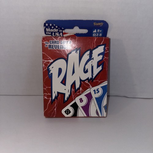 Fundex RAGE Card Game of Revenge 2006 Trick Taking Fun, Sealed Decks Neu