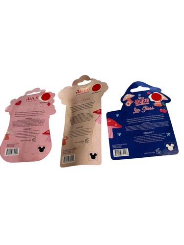 Disney Alice In Wonderland Lip Gloss Set Of 3 - Picture 2 of 2