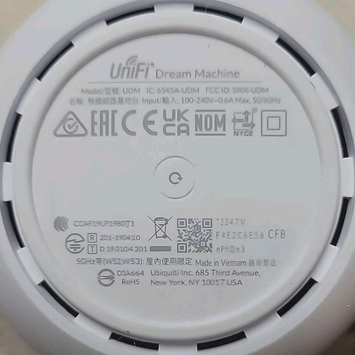 Ubiquiti Networks UniFi Dream Machine 5 Port Wireless Router UDM-US NEW in BOX - Afbeelding 7 van 11