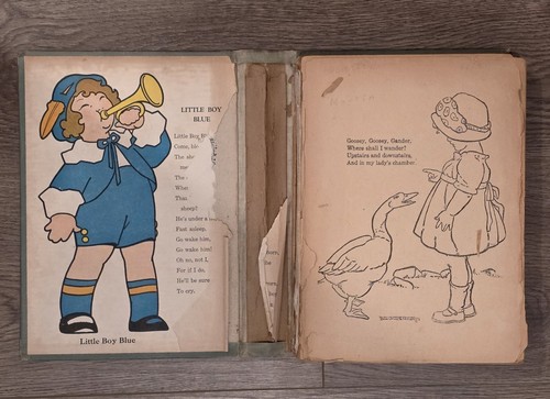 "The Children's Big Book of Mother Goose" (Hardcover 1932 Whitman) - Imagen 5 de 9