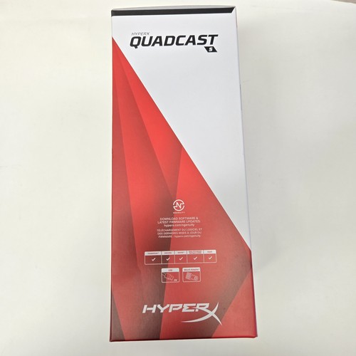 HyperX QuadCast S RGB LED USB Cardioid Microphone - Black - NEW - RGB Lighting - Picture 5 of 6