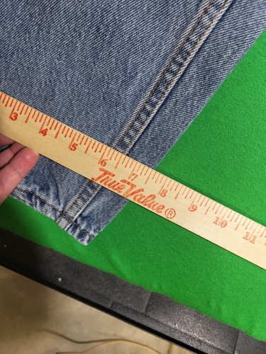 Vintage Levis 550 Jeans Damen 20 W Relaxed Fit Tapered Leg Blau USA Damen 37x29 - Bild 11 von 16