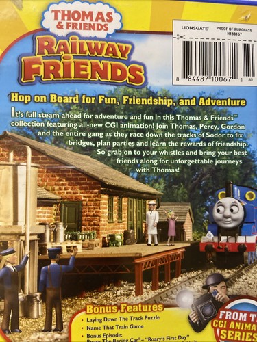 Thomas & Friends Railway Friends Dvd 2009 Trains Children Sodor - Picture 3 of 8