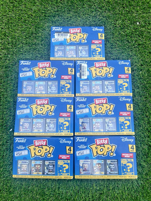 7-PACK Funko Bitty Pop! Disney 4 Pack Mickey, Dale, Minnie, Mystery Vinyl Figure