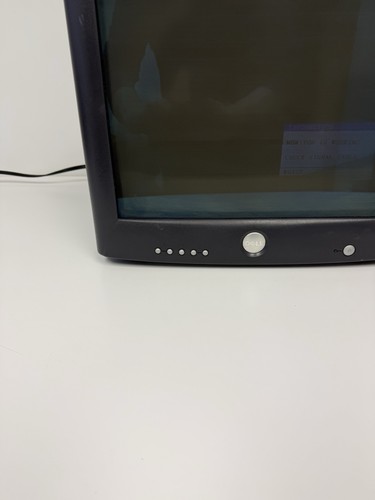Vintage Dell M783s 17" Color CRT Monitor For Gaming w/VGA Cable, Power Cord - Picture 9 of 24