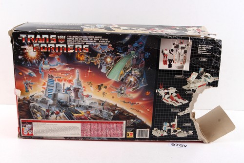 Metroplex Package Bases 1986 Vintage Hasbro G1 Transformers - Picture 2 of 3