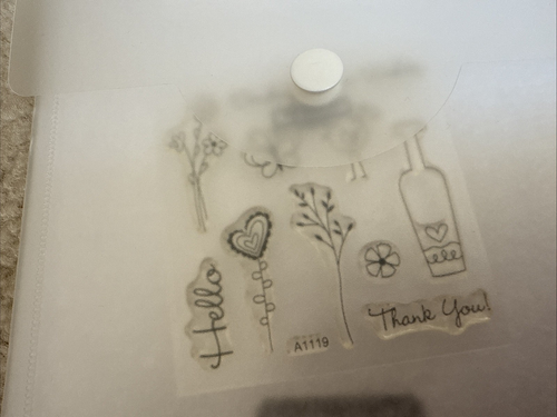 My Acrylix Close to My Heart Decorative Stamps Lot of 10. - Picture 5 of 21