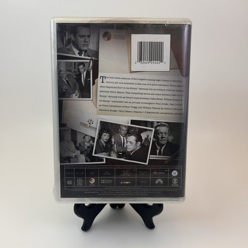 Perry Mason Staffeln 1-3 DVD Set Staffeln 1 2 3 Raymond Burr Neu Versiegelt - Bild 2 von 2