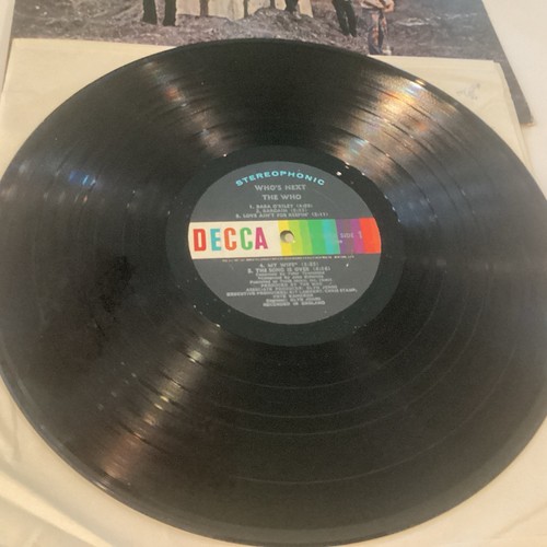 The Who Who's Next LP 1977 Vinyl DL 79192 VG+ - Imagen 3 de 6