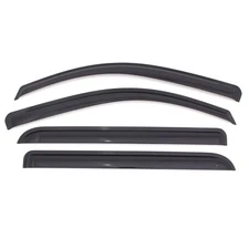 SMOKE SIDE WINDOW DEFLECTORS FOR 2019 2024 RAM 1500 CLASSIC CREW CAB 4 PACK
