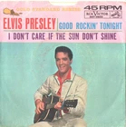ELVIS PRESLEY-GOLD STANDARD SERIES PICTURE SLEEVE+45-(GOOD ROCKIN' TONIGHT)--PS