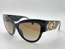 VERSACE MOD.4322 GB1/T5 MEDUSA POLARIZED Gloss Black/ Gold AUTHENTIC VE4322