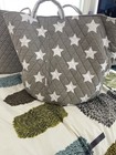 Minene Cotton Storage Basket with Handles Foldable