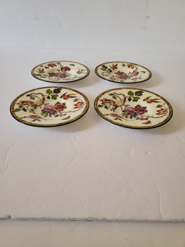 Antiguo patrón de golondrina Wedgwood cuatro placas de 4,5" W1959 Bone China, Inglaterra - Imagen 14 de 14
