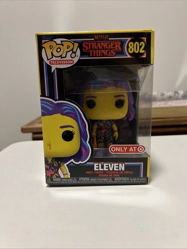 Funko Pop! Stranger Things Eleven #802 Blacklight Vinyl Figure Target Exclusive