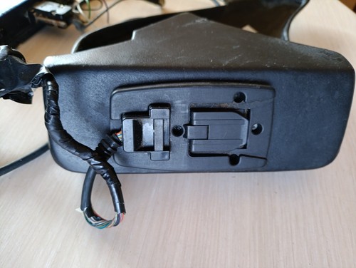BMW E39 EL SCHWARZ Leather Phone Holder with Control Block & Wiring Rare Used - Picture 2 of 15
