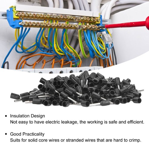 1000PCS E0508 Ferrule Terminal Tubular Cable Crimp Sleeve  Equipment - Picture 6 of 12