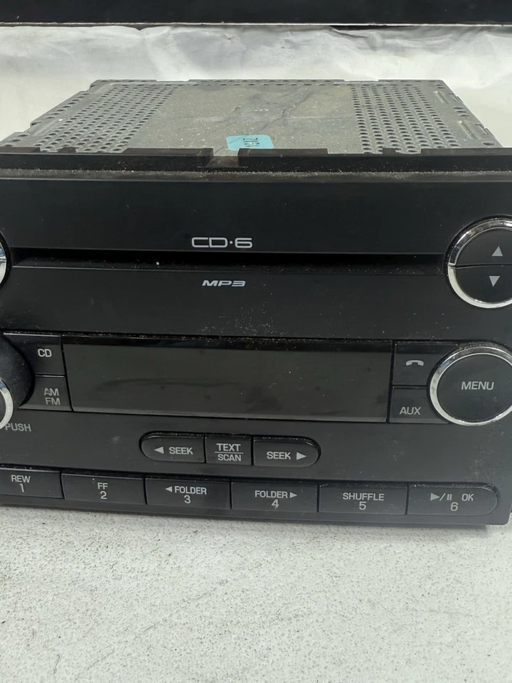 2009-10 Lincoln MKX / 2009 Ford Edge AM FM радио MP3 с 6 дисков CD 9T4T-18C815-GB - Изображение 4 из 4