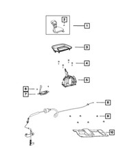 New Genuine Mopar Shifter Gearshift 2019-2019 OE 5PL751XPAN