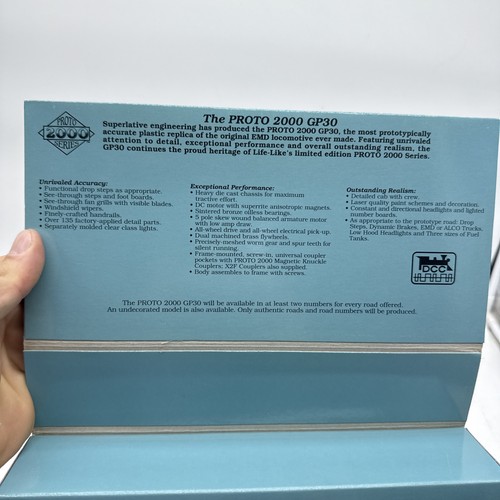 Life-like Proto 2000 23123 Diesellok EMD GP30 "Wisconsin Central" #711 OVP DCC - Bild 4 von 6