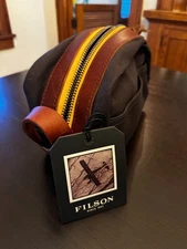 Filson X Stapleton Traveler Dopp Kit, Cinder, Factory 1st, #20264453, Made is US