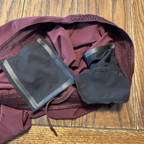 Ten Thousand Shorts Mens XL Burgundy The Session Workout Running Gym 7" Inseam - Picture 4 of 7